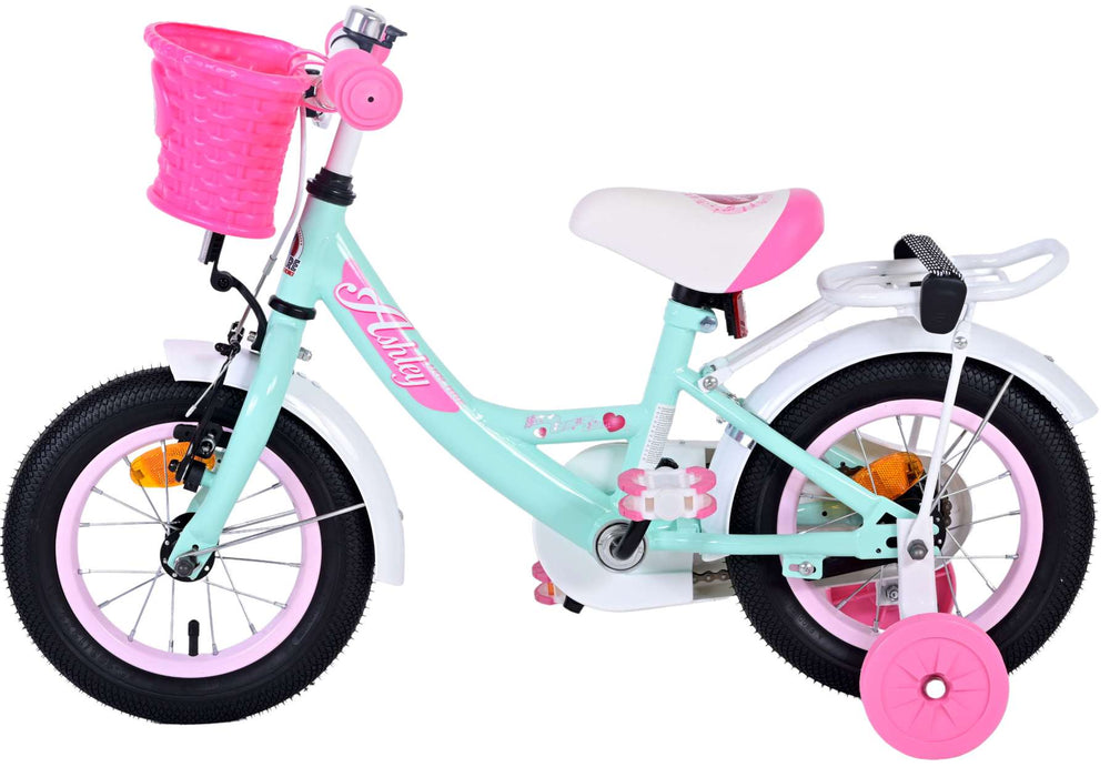 Volare Ashley Kinderfiets - Meisjes - 12 inch - Groen - 3-5 jaar extra afbeelding 9