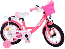 Volare Ashley Kinderfiets - Meisjes - 14 inch - Roze/Rood - Roze, Rood - 3-5 jaar extra afbeelding 3