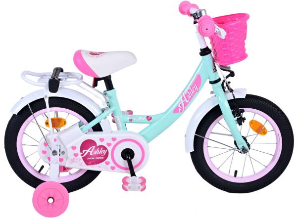 Volare Ashley Kinderfiets - Meisjes - 14 inch - Groen - 3-5 jaar extra afbeelding 2