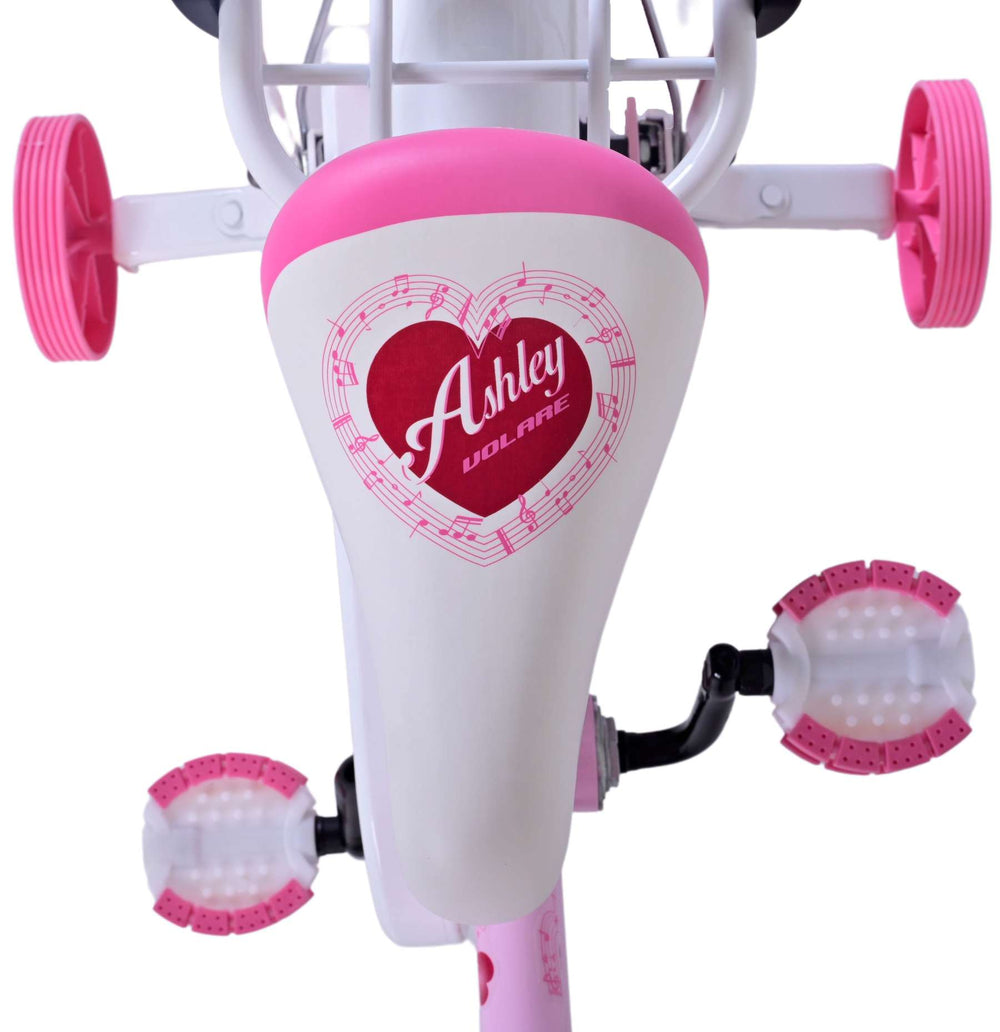 Volare Ashley Kinderfiets - Meisjes - 14 inch - Roze - 3-5 jaar extra afbeelding 5