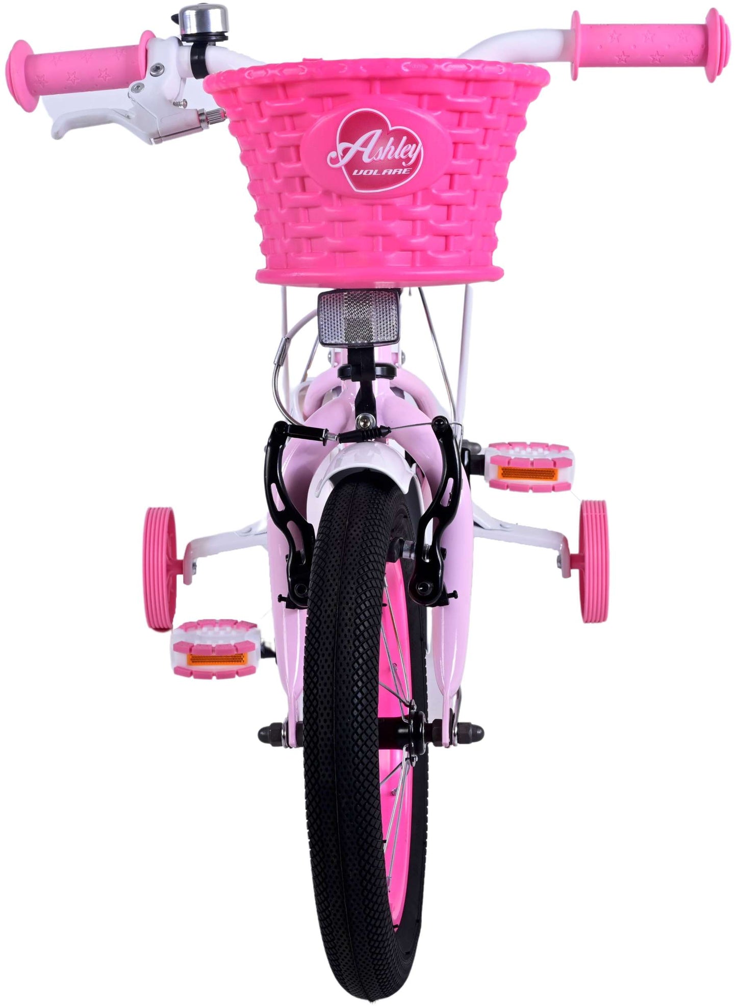 Volare Ashley Kinderfiets - Meisjes - 14 inch - Roze - 3-5 jaar extra afbeelding 7