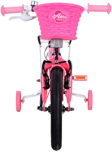 Volare Ashley Kinderfiets - Meisjes - 14 inch - Roze/Rood - Roze, Rood - 3-5 jaar extra afbeelding 8