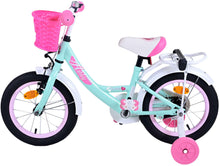 Volare Ashley Kinderfiets - Meisjes - 14 inch - Groen - 3-5 jaar extra afbeelding 8