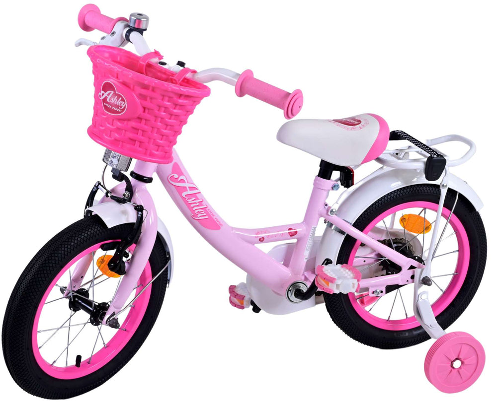Volare Ashley Kinderfiets - Meisjes - 14 inch - Roze - 3-5 jaar extra afbeelding 9