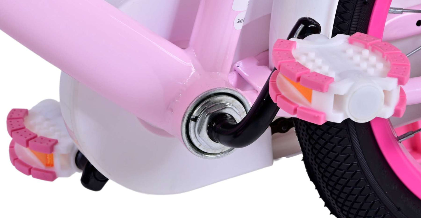 Volare Ashley Kinderfiets - Meisjes - 14 inch - Roze - 3-5 jaar extra afbeelding 10