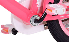 Volare Ashley Kinderfiets - Meisjes - 14 inch - Roze/Rood - Roze, Rood - 3-5 jaar extra afbeelding 11