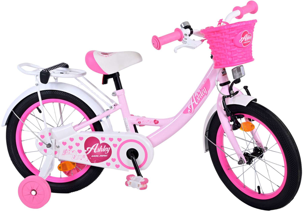 Volare Ashley Kinderfiets - Meisjes - 16 inch - Roze - 4-6 jaar extra afbeelding 3