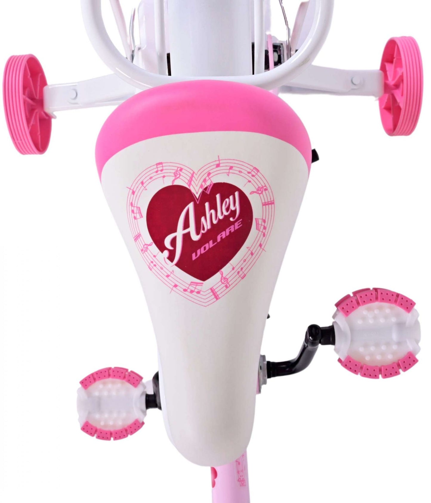 Volare Ashley Kinderfiets - Meisjes - 16 inch - Roze - 4-6 jaar extra afbeelding 6