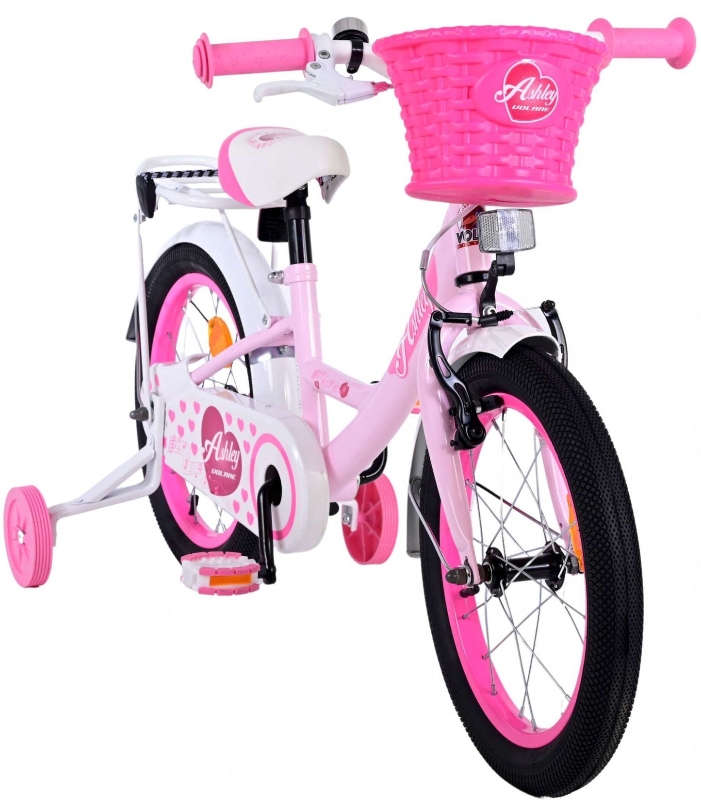 Volare Ashley Kinderfiets - Meisjes - 16 inch - Roze - 4-6 jaar extra afbeelding 7
