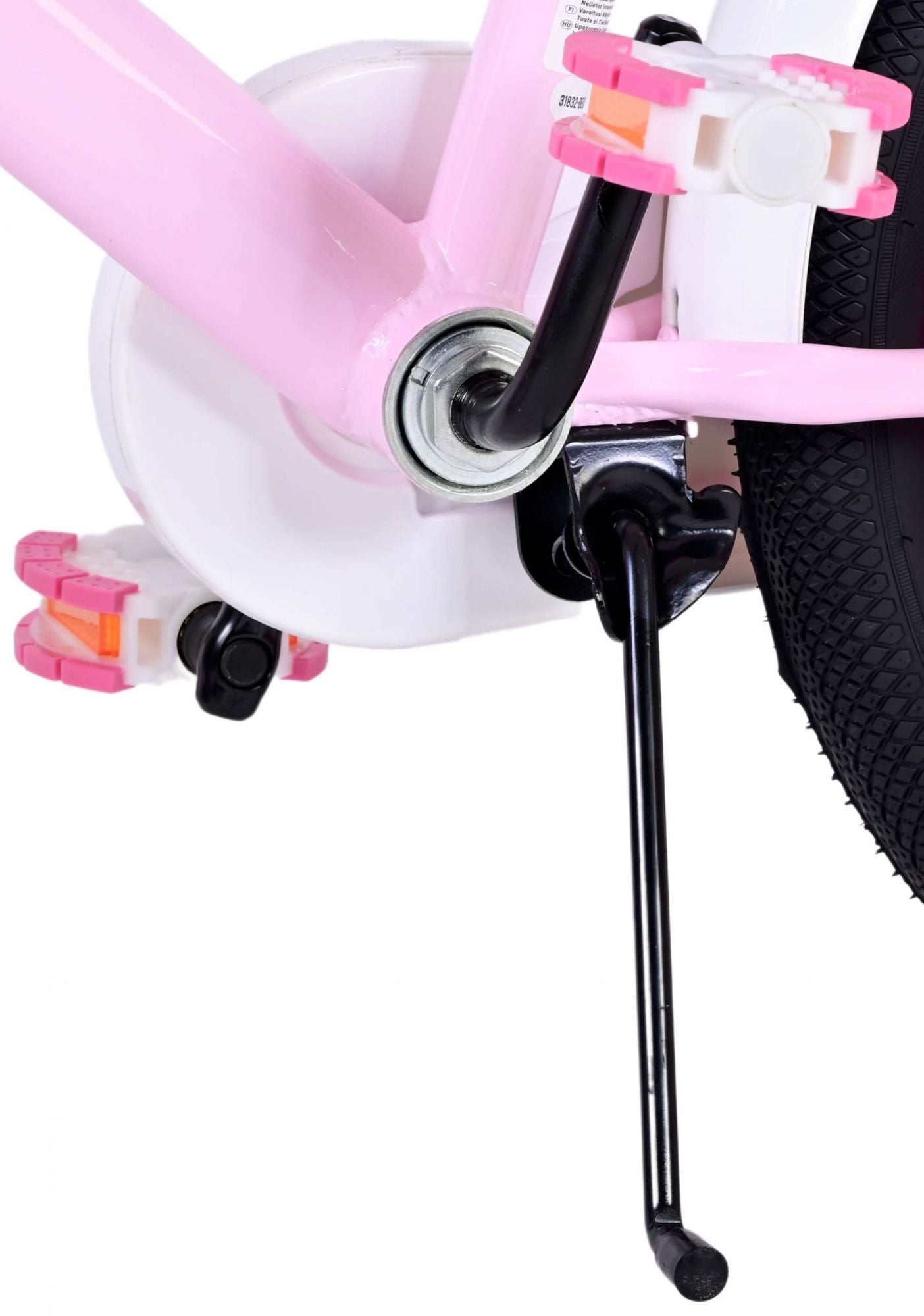 Volare Ashley Kinderfiets - Meisjes - 18 inch - Roze - 5-7 jaar extra afbeelding 11