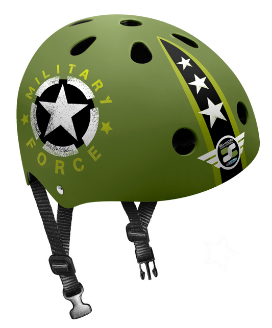 Skatehelm Military bij Fietstotaal