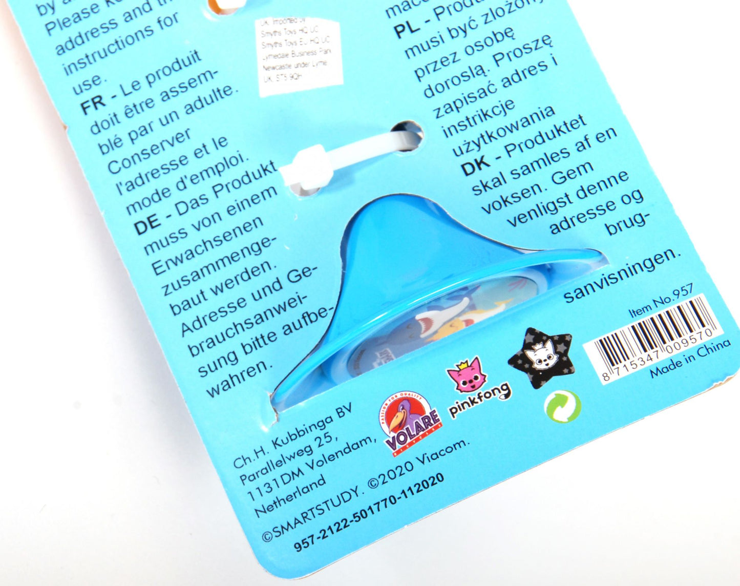Ocean Fietstoeter - Kinderen - Blauw extra afbeelding 4