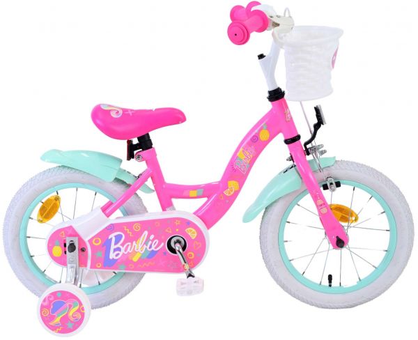 Barbie Kinderfiets - Meisjes - 14 inch - Roze - 3-5 jaar extra afbeelding 2