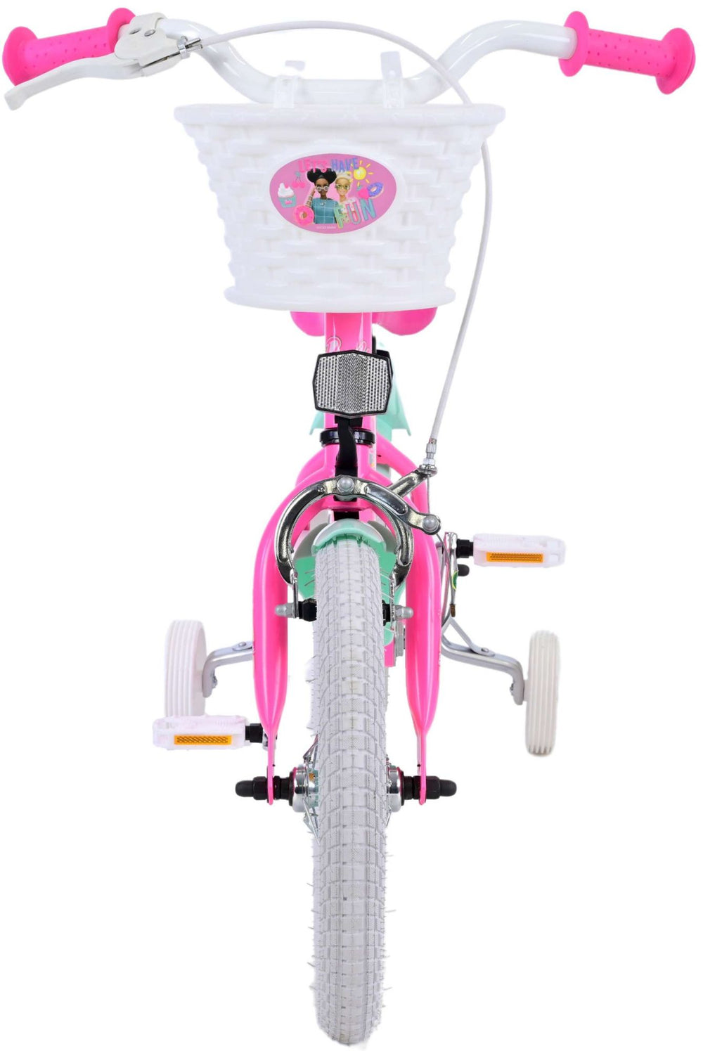 Barbie Kinderfiets - Meisjes - 14 inch - Roze - 3-5 jaar extra afbeelding 8