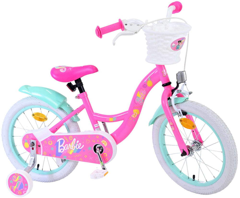 Barbie Kinderfiets - Meisjes - 16 inch - Roze - 4-6 jaar extra afbeelding 3