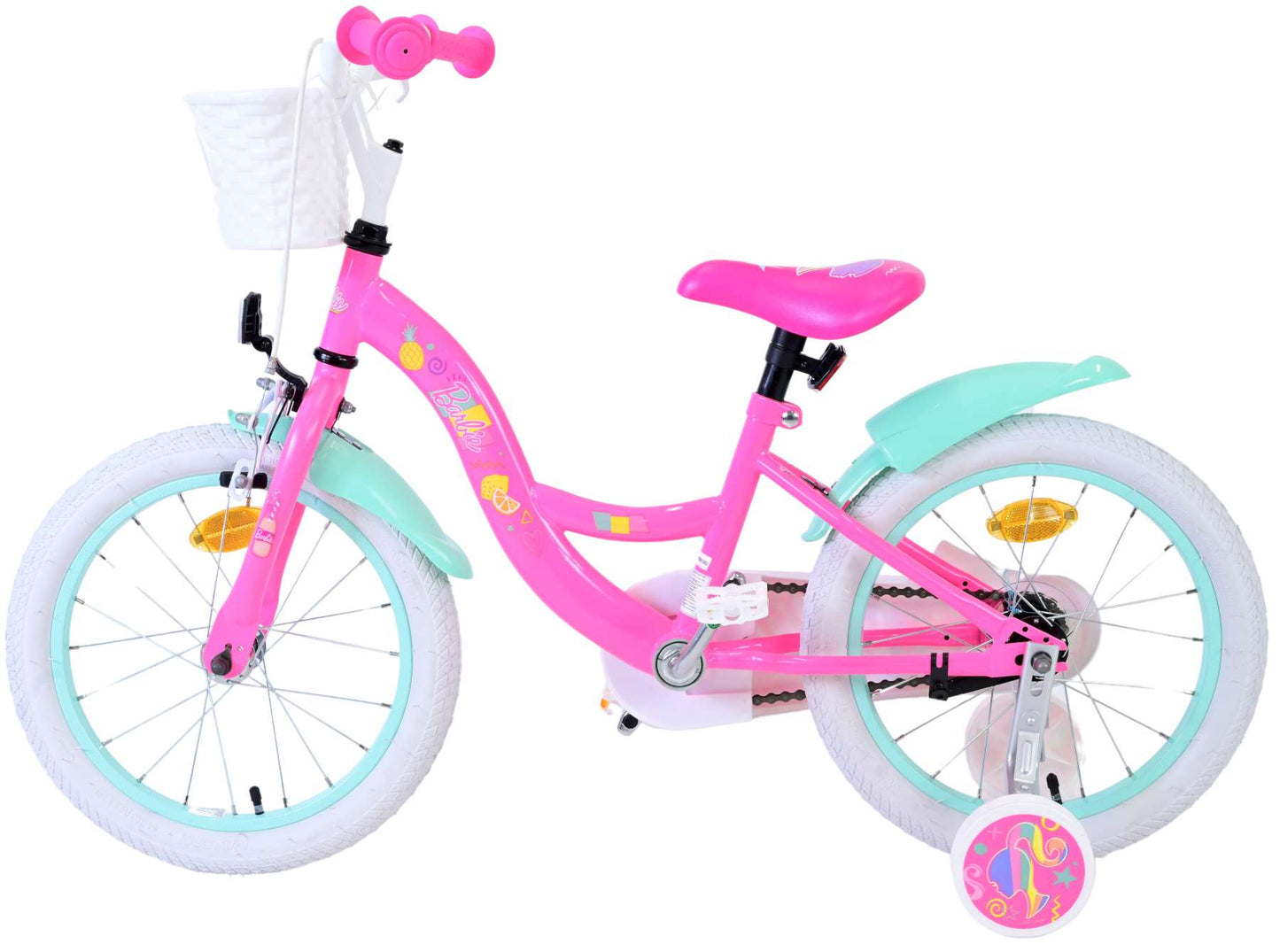 Barbie Kinderfiets - Meisjes - 16 inch - Roze - 4-6 jaar extra afbeelding 9