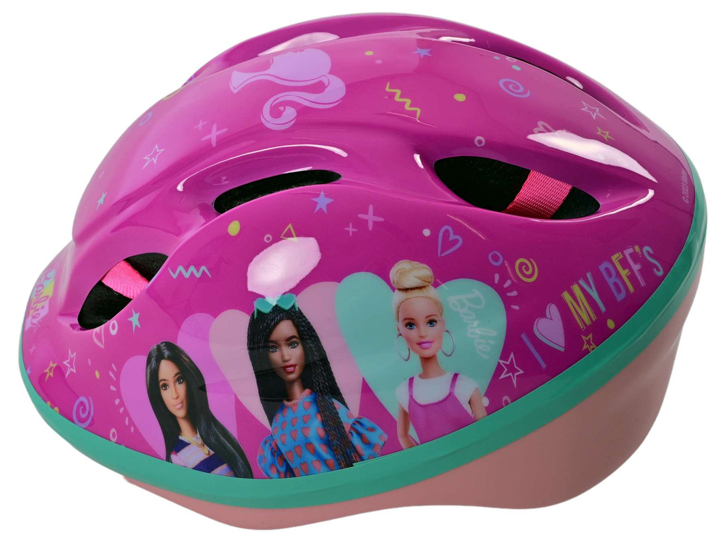 Barbie Fietshelm - 52-56 cm extra afbeelding 7