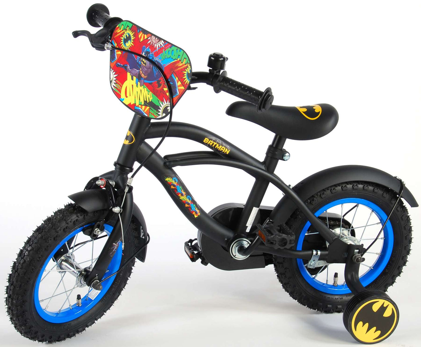 Batman Kinderfiets - Jongens - 12 inch - Zwart - 3-5 jaar extra afbeelding 14
