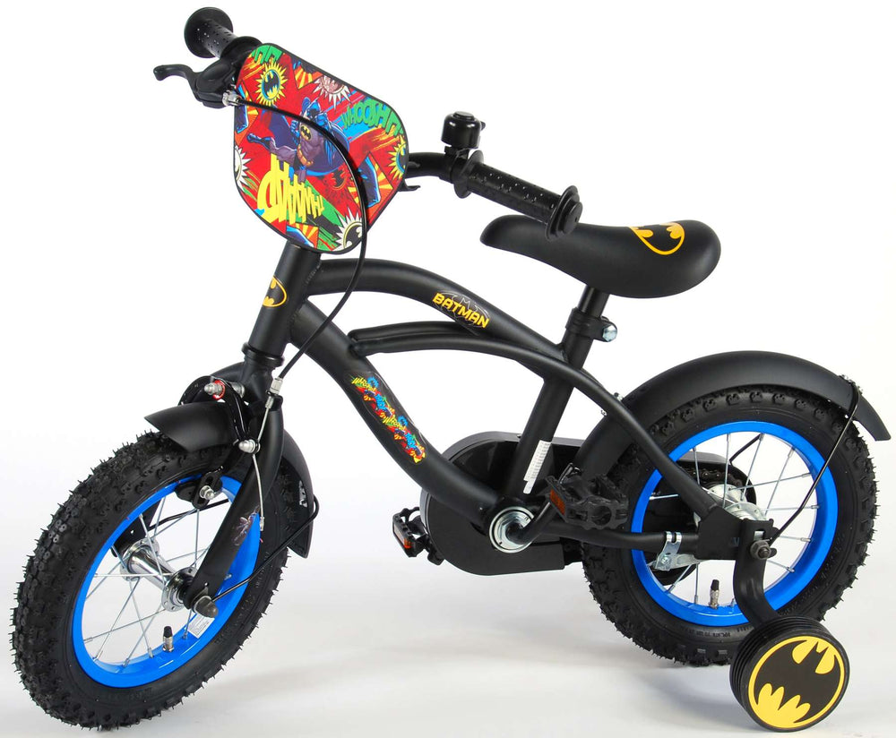 Batman Kinderfiets - Jongens - 12 inch - Zwart - 3-5 jaar extra afbeelding 14
