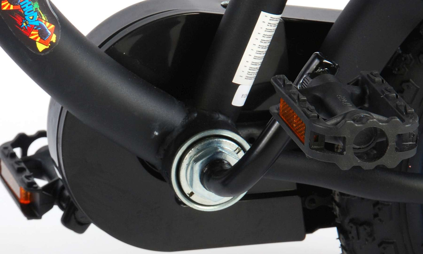 Batman Kinderfiets - Jongens - 12 inch - Zwart - 3-5 jaar extra afbeelding 15