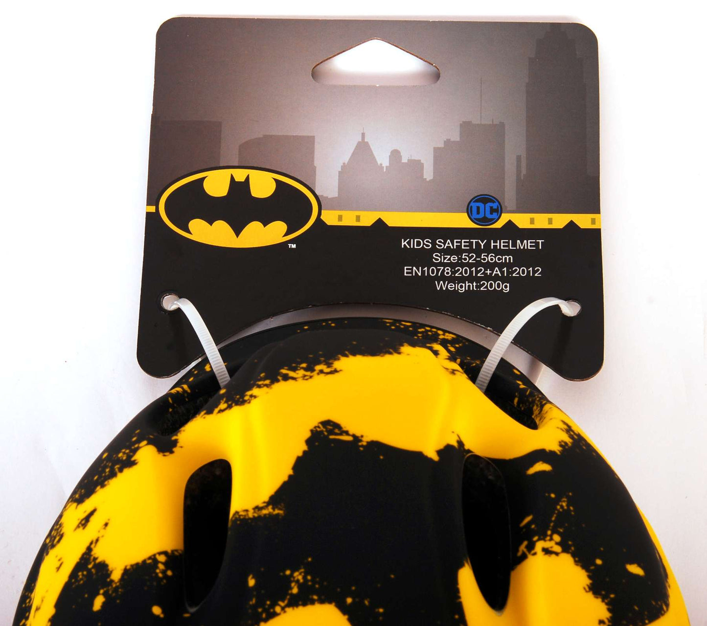 Batman Jongens Fietshelm - Zwart - 52-56 cm extra afbeelding 9