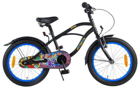 Batman Kinderfiets - Jongens - 18 inch - Zwart - 5-7 jaar bij Fietstotaal