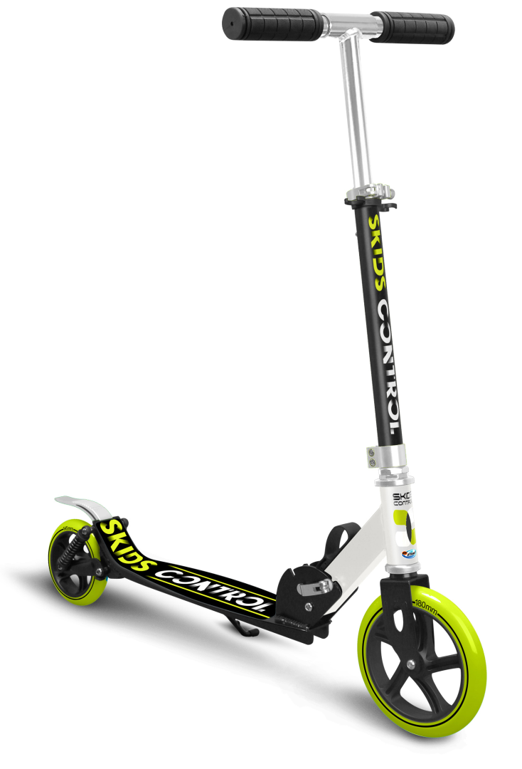 Skids Control Opvouwbare Step met Vering 180 mm Wielen - Vanaf 5 jaar bij Fietstotaal
