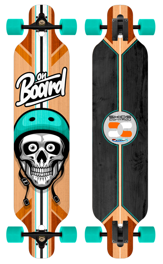 Longboard Skids Control 41 inch - Vanaf 8 jaar bij Fietstotaal