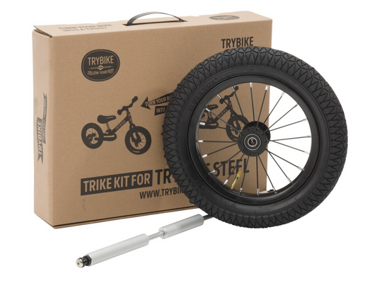 Trybike Steel Kit Black - Vanaf 2 jaar bij Fietstotaal