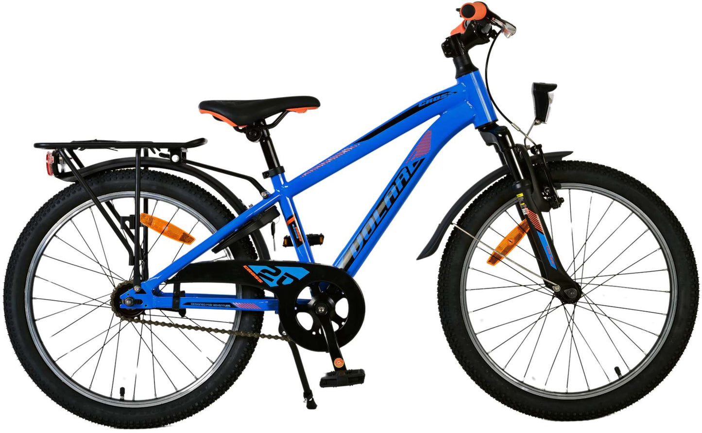 Volare Cross Kinderfiets - Jongens - 20 inch - Blauw - 6-8 jaar bij Fietstotaal