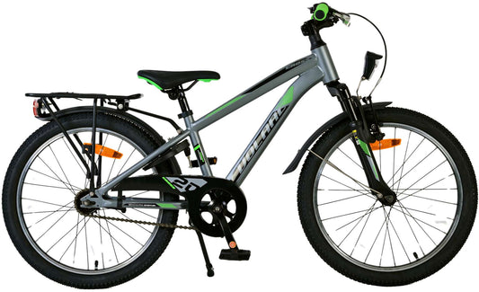 Volare Cross Kinderfiets - Jongens - 20 inch - donker Grijs - 6-8 jaar bij Fietstotaal