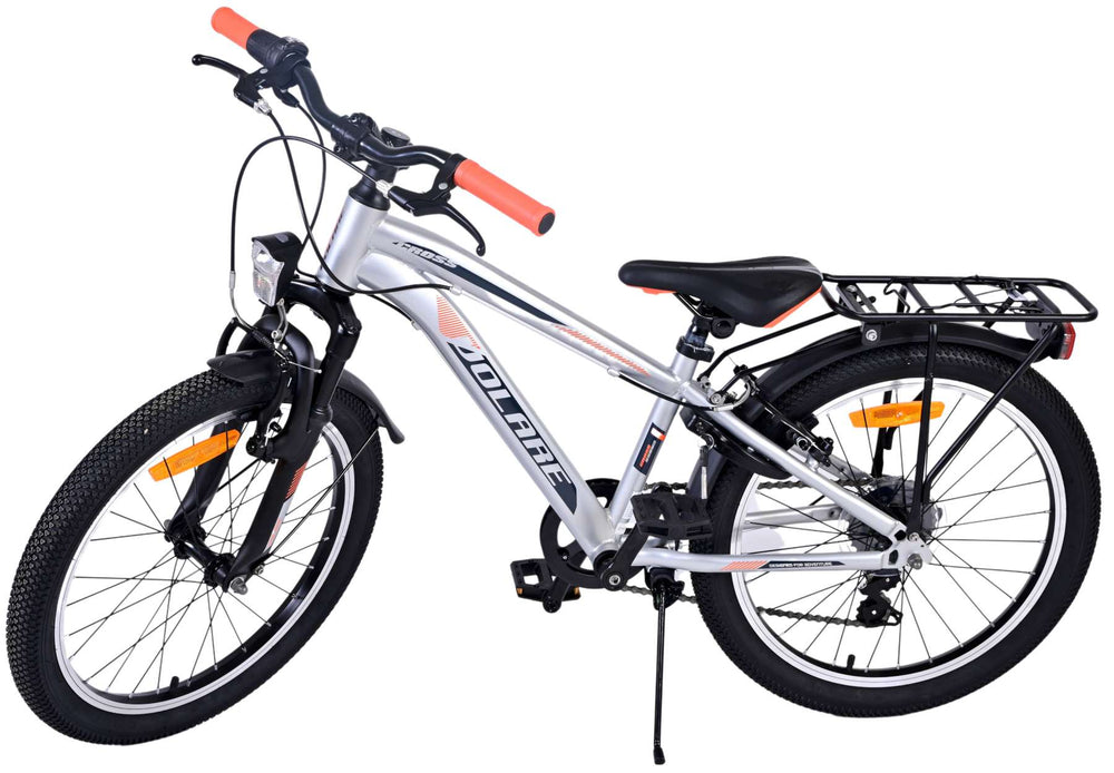 Volare Cross Kinderfiets - Jongens - 20 inch - Zilver - 6 versnellingen - 6-8 jaar extra afbeelding 15