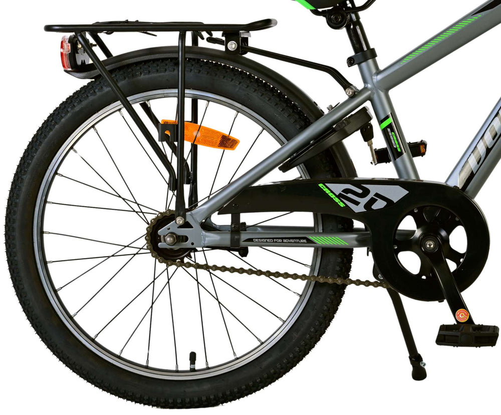 Volare Cross Kinderfiets - Jongens - 20 inch - donker Grijs - 6-8 jaar extra afbeelding 3
