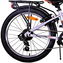 Volare Cross Kinderfiets - Jongens - 20 inch - Zilver - 6 versnellingen - 6-8 jaar extra afbeelding 5