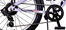 Volare Cross Kinderfiets - Jongens - 20 inch - Zilver - 6 versnellingen - 6-8 jaar extra afbeelding 7