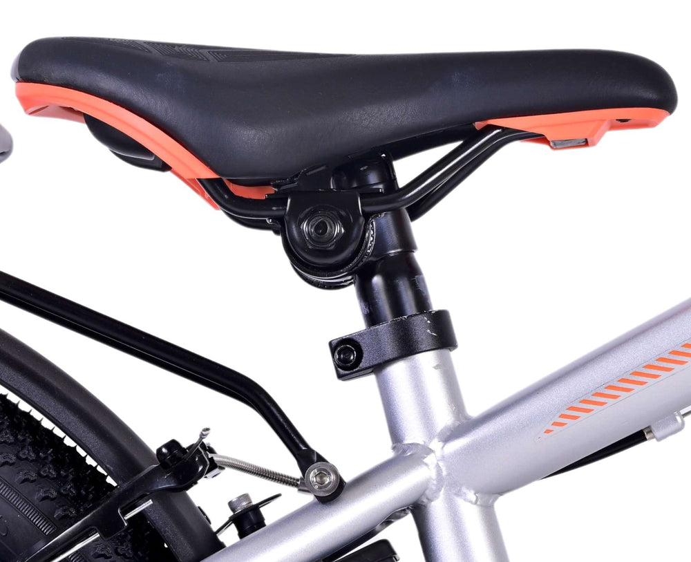 Volare Cross Kinderfiets - Jongens - 20 inch - Zilver - 6 versnellingen - 6-8 jaar extra afbeelding 9
