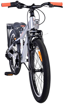 Volare Cross Kinderfiets - Jongens - 20 inch - Zilver - 6 versnellingen - 6-8 jaar extra afbeelding 11