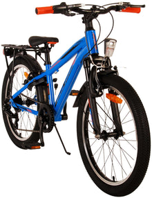 Volare Cross Kinderfiets - Jongens - 20 inch - Blauw - 6 versnellingen - 6-8 jaar extra afbeelding 13
