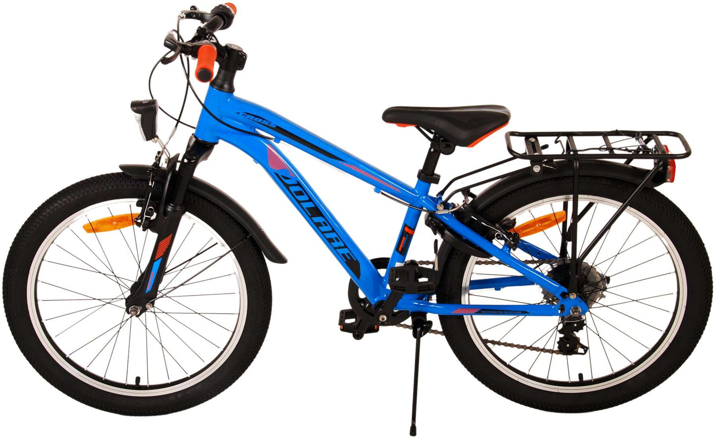 Volare Cross Kinderfiets - Jongens - 20 inch - Blauw - 6 versnellingen - 6-8 jaar extra afbeelding 16