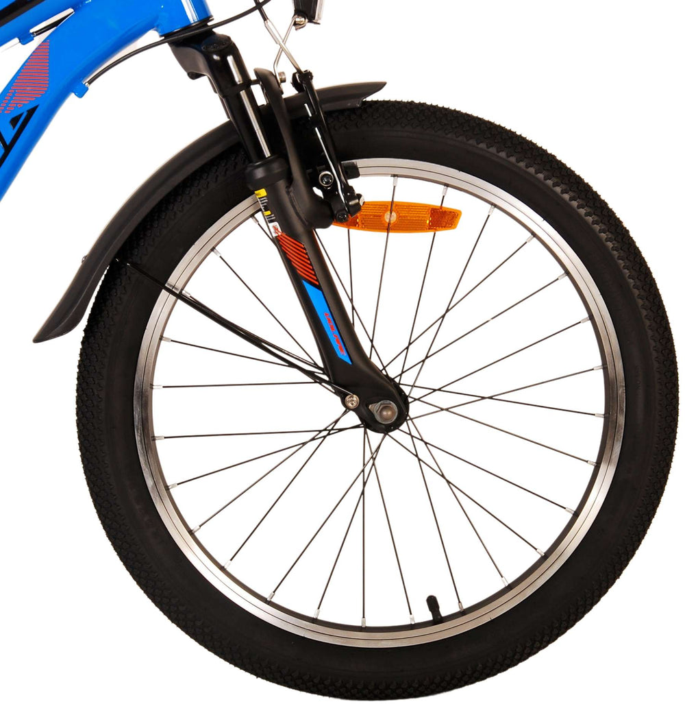 Volare Cross Kinderfiets - Jongens - 20 inch - Blauw - 6 versnellingen - 6-8 jaar extra afbeelding 6