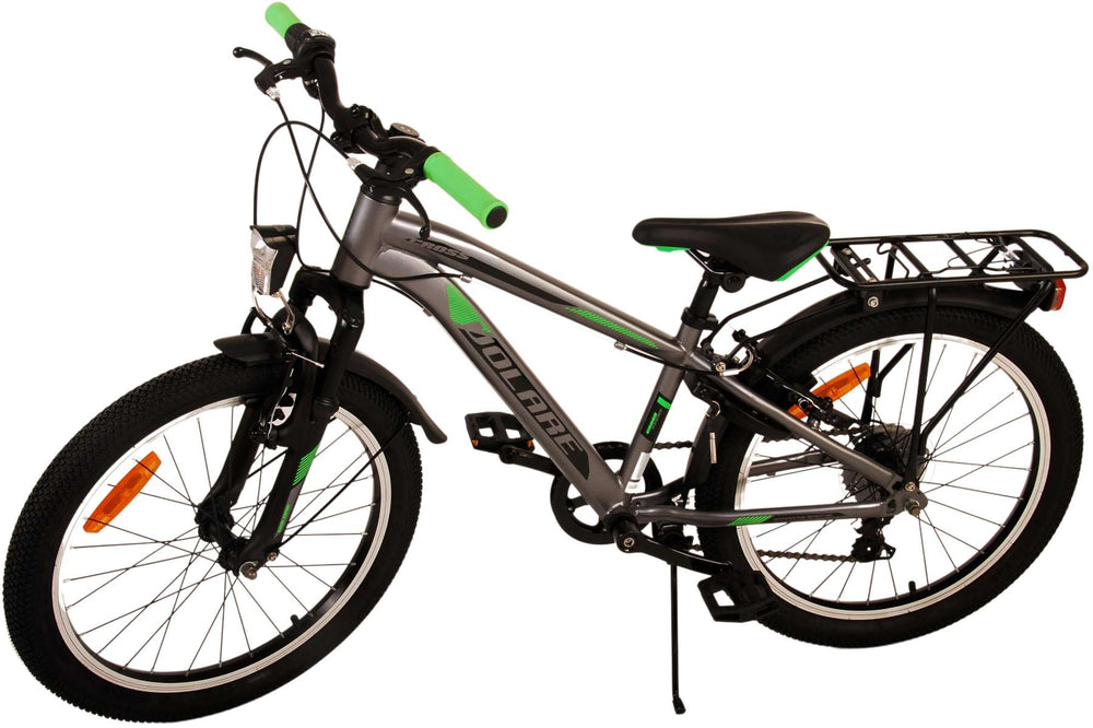 Volare Cross Kinderfiets - Jongens - 20 inch - Grijs - 6 versnellingen - 6-8 jaar extra afbeelding 17