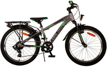 Volare Cross Kinderfiets - Jongens - 20 inch - Grijs - 6 versnellingen - 6-8 jaar extra afbeelding 2