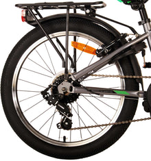 Volare Cross Kinderfiets - Jongens - 20 inch - Grijs - 6 versnellingen - 6-8 jaar extra afbeelding 5
