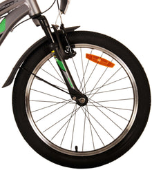 Volare Cross Kinderfiets - Jongens - 20 inch - Grijs - 6 versnellingen - 6-8 jaar extra afbeelding 6
