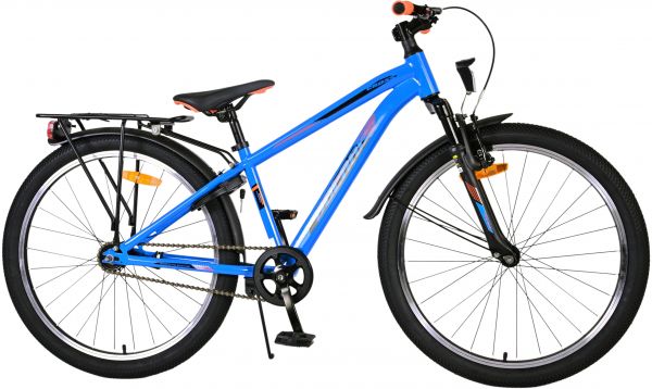 Volare Cross Kinderfiets - Jongens - 24 inch - Blauw - 8-10 jaar extra afbeelding 2