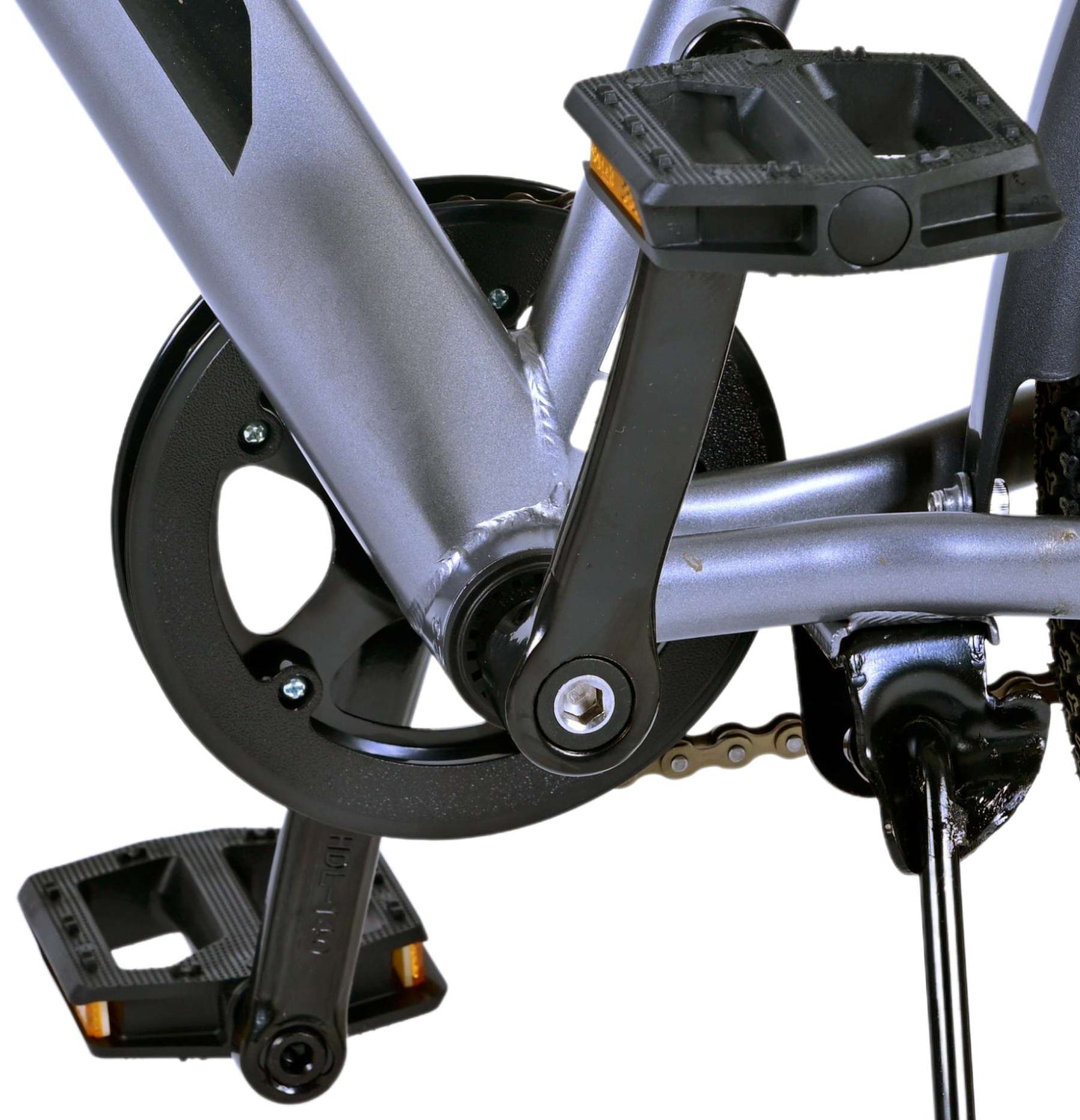 Volare Cross Kinderfiets - Jongens - 24 inch - donker Grijs - 8-10 jaar extra afbeelding 17