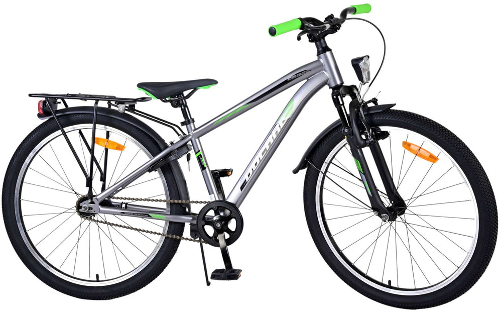 Volare Cross Kinderfiets - Jongens - 24 inch - donker Grijs - 8-10 jaar extra afbeelding 4