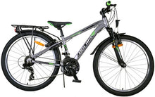 Volare Cross Kinderfiets - Jongens - 24 inch - donker Grijs - 18 versnellingen - 8-10 jaar extra afbeelding 2