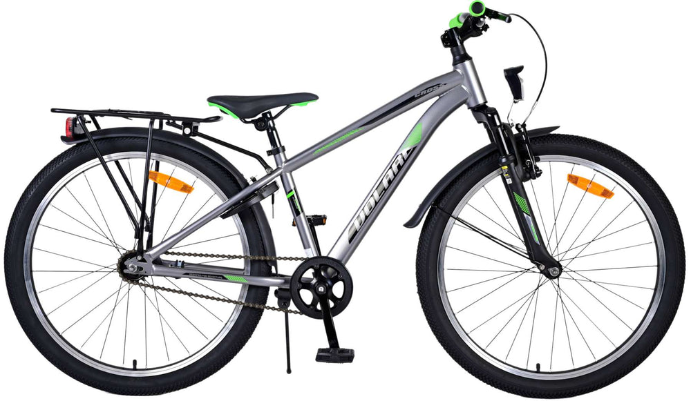 Volare Cross Kinderfiets - Jongens - 24 inch - donker Grijs - 8-10 jaar bij Fietstotaal