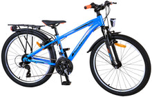 Volare Cross Kinderfiets - Jongens - 24 inch - Blauw - 18 versnellingen - 8-10 jaar extra afbeelding 4
